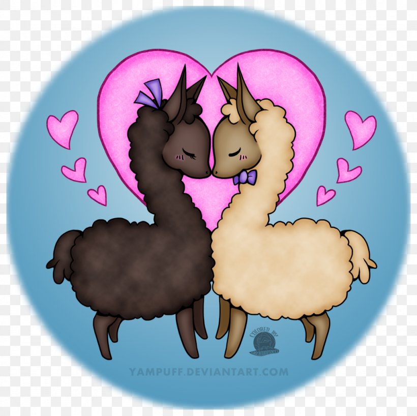 Llama Pony Cat Love Camel, PNG, 1024x1022px, Watercolor, Cartoon, Flower, Frame, Heart Download Free