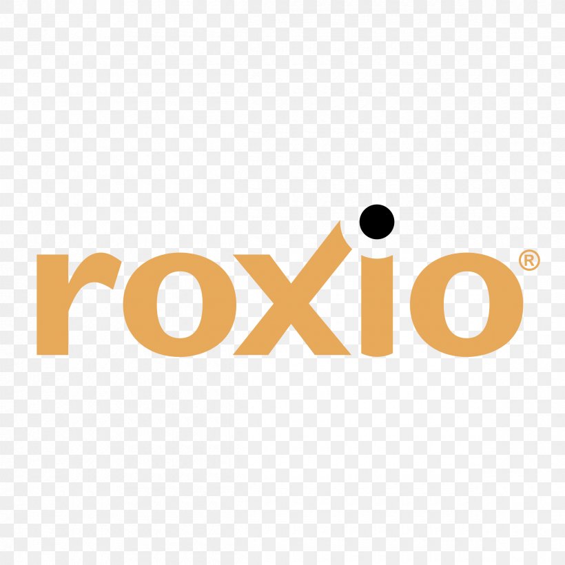 Logo Brand Roxio Creator Product Design, PNG, 2400x2400px, Logo, Brand, Napster, Orange, Roxio Download Free