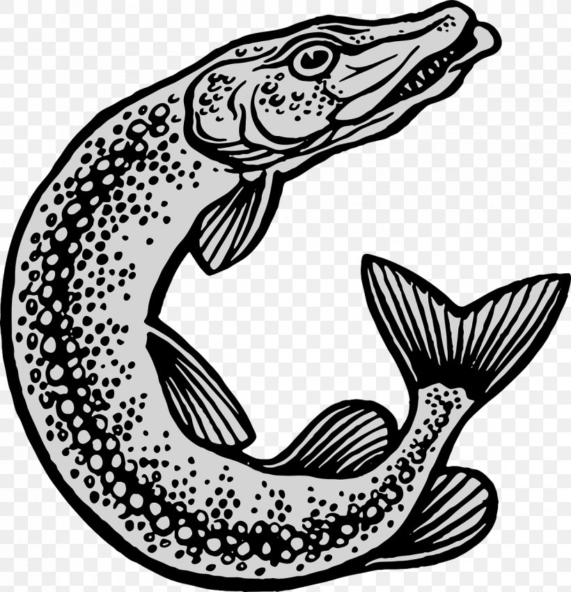 Northern Pike Muskellunge Drawing Fishing Clip Art, PNG, 1236x1280px, Northern Pike, Artwork, Black And White, Chain Pickerel, Drawing Download Free