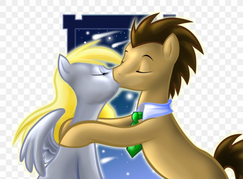 Derpy Hooves The Doctor Video Kiss Rarity, PNG, 1280x947px, Watercolor, Cartoon, Flower, Frame, Heart Download Free