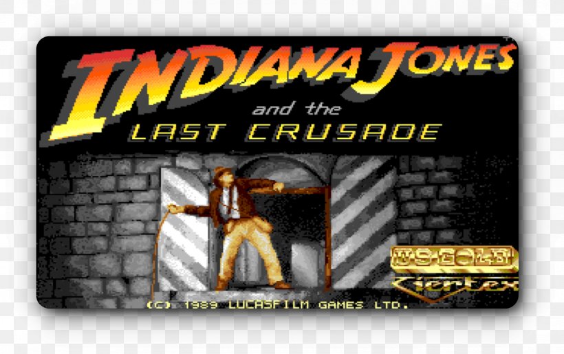 Indiana Jones And The Last Crusade: The Action Game Gazza II Video Game, PNG, 1600x1006px, Indiana Jones, Atari St, Brand, Dos, Game Download Free
