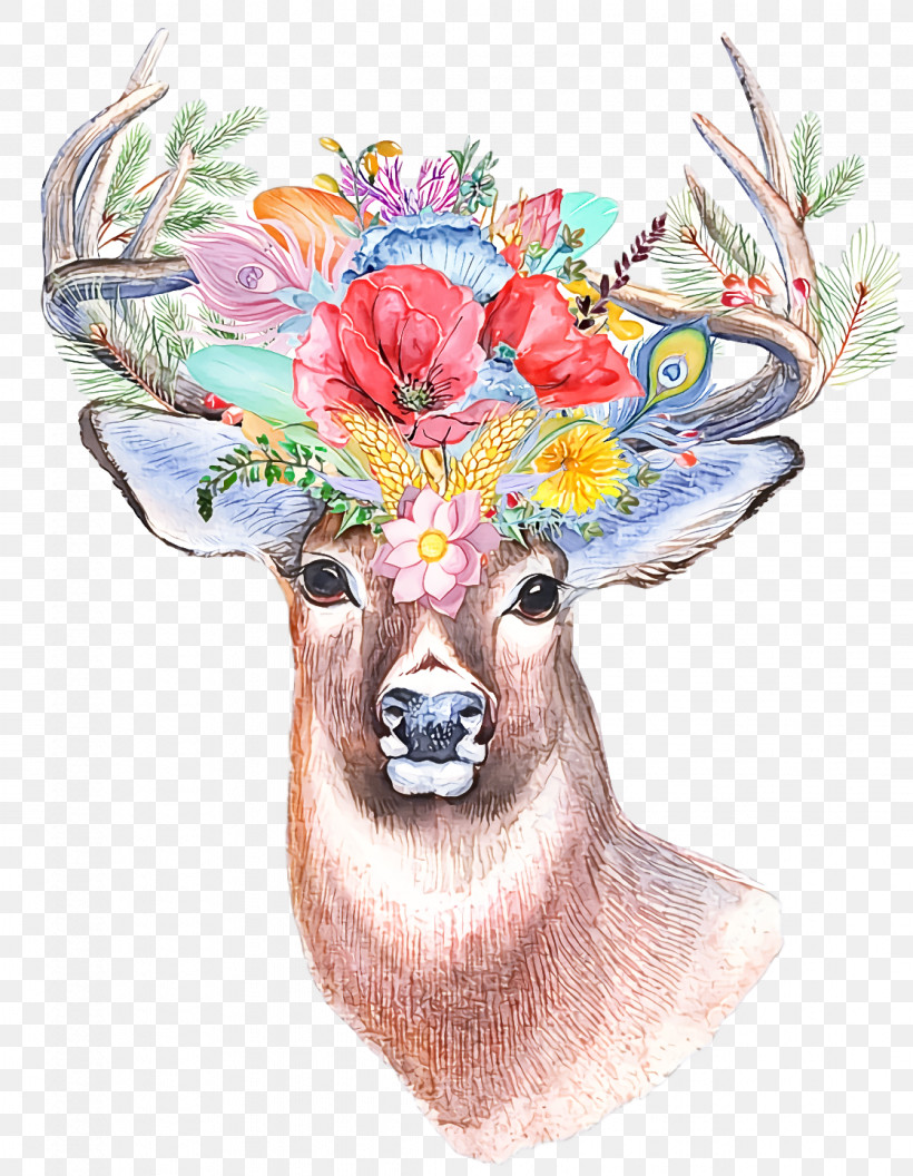 Reindeer, PNG, 1118x1440px, Reindeer, Antler, Craft, Deer, Handicraft Download Free