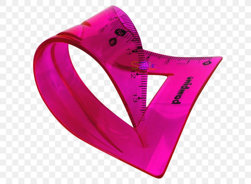 Ruler Product Design Centimeter Scissors, PNG, 656x600px, Ruler, Centimeter, Heart, Magenta, Pink Download Free
