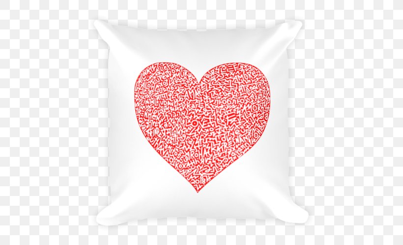 Throw Pillows Cushion, PNG, 500x500px, Watercolor, Cartoon, Flower, Frame, Heart Download Free
