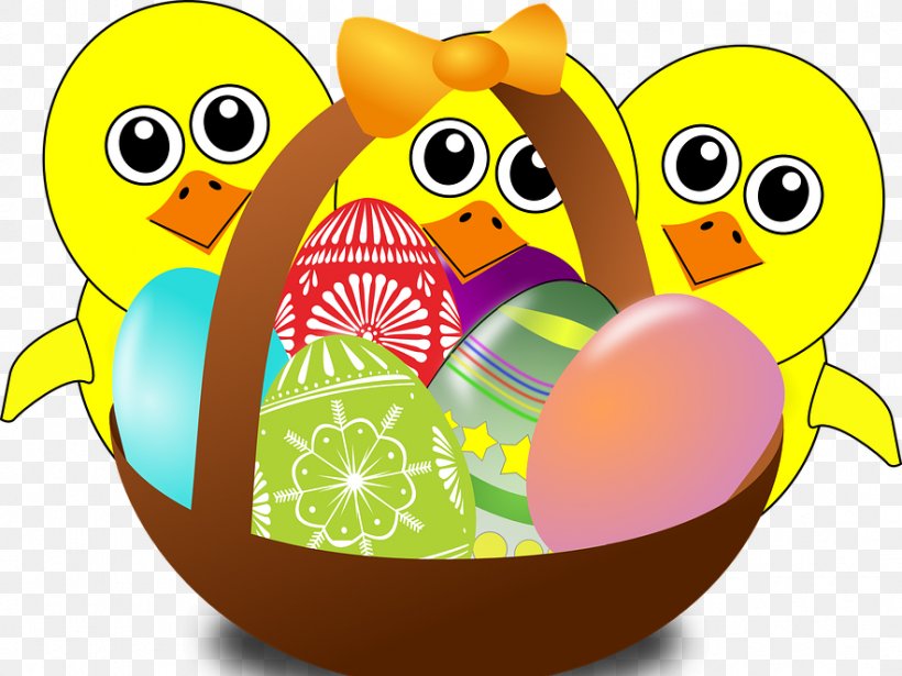 Easter Bunny Easter Egg Chicken, PNG, 883x663px, Easter Bunny, Basket, Beak, Cartoon, Chicken Download Free