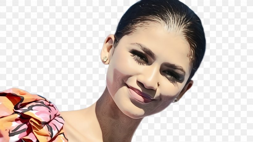 Lips Cartoon, PNG, 2664x1500px, Zendaya, Actress, Beauty, Black Hair, Celebrity Download Free