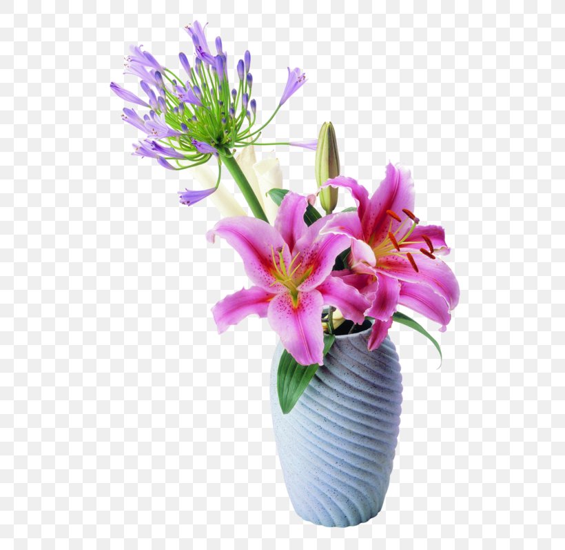 Floral Design Vase Cut Flowers Lilium, PNG, 600x797px, Floral Design, Art, Artificial Flower, Cut Flowers, Drawing Download Free