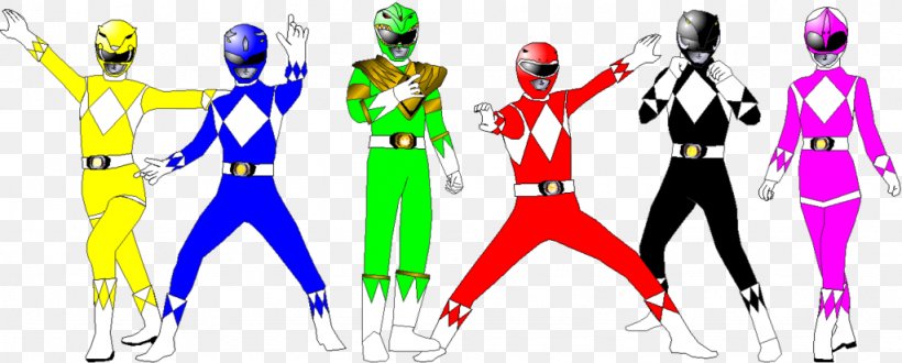 Mighty Morphin Power Rangers, PNG, 1024x413px, Power Rangers, Deviantart, Fashion Design, Fictional Character, Human Download Free