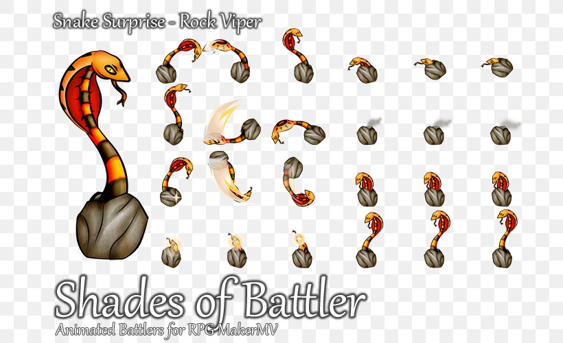 RPG Maker MV Vipers RPG Maker VX Snake Role-playing Video Game, PNG, 708x500px, Rpg Maker Mv, Body Jewelry, Loch Ness Monster, Monster, Naga Download Free