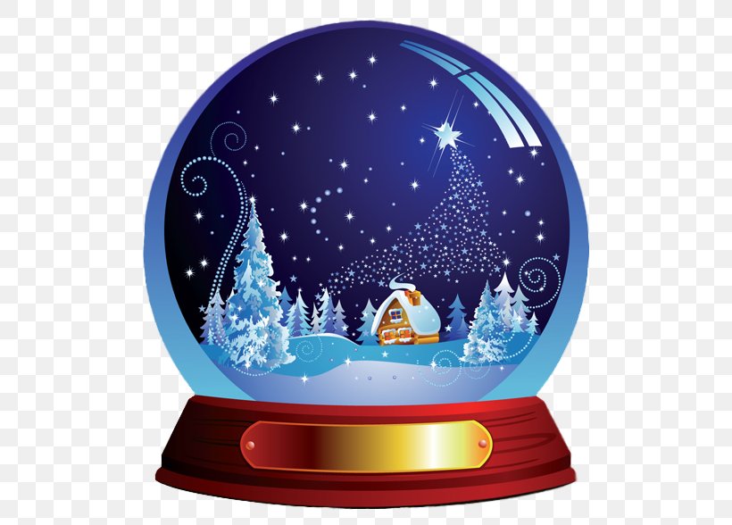 Snow Globes Christmas Clip Art, PNG, 550x588px, Snow Globes, Christmas, Christmas Card, Christmas Ornament, Cobalt Blue Download Free