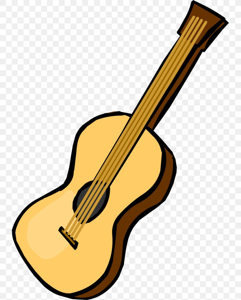 Cuatro Penguin Guitar Musical Instruments Clip Art, PNG, 739x1024px, Watercolor, Cartoon, Flower, Frame, Heart Download Free