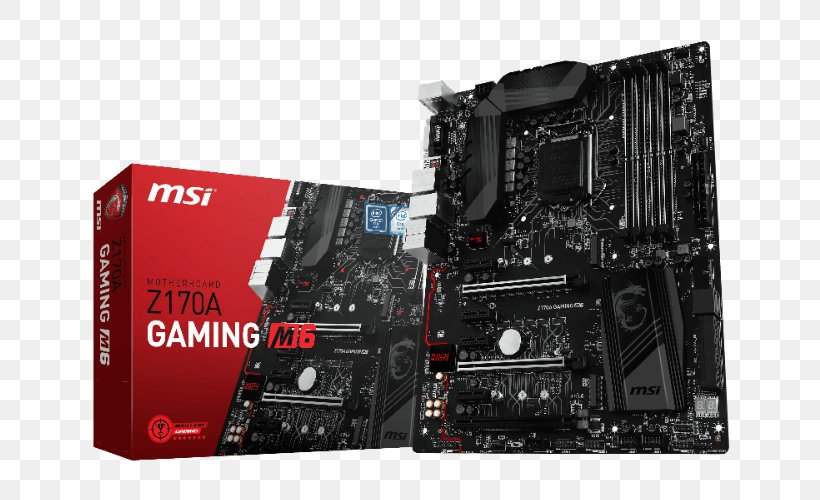 Intel LGA 1151 MSI Z170A GAMING M5 Motherboard MSI Z170A GAMING M7, PNG, 700x500px, Intel, Atx, Brand, Central Processing Unit, Computer Component Download Free