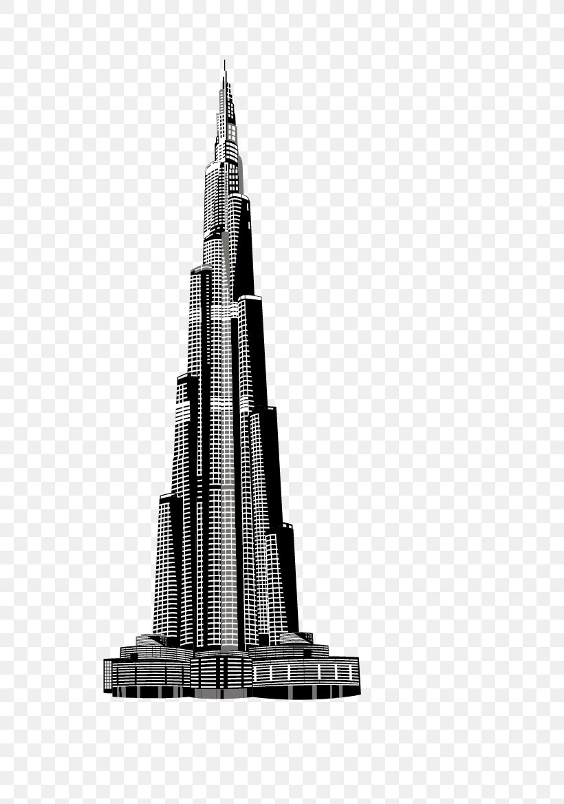 Skyscraper Adobe Illustrator, PNG, 660x1168px, Skyscraper, Black And White, Building, Landmark, Metropolis Download Free