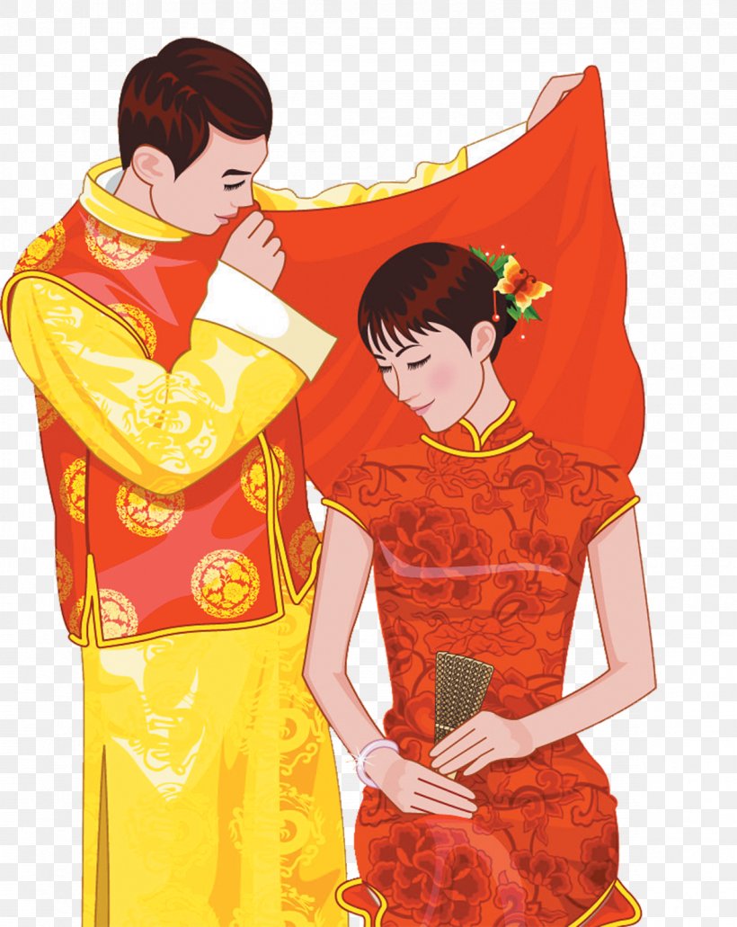 China Chinese Marriage Wedding, PNG, 1181x1486px, Watercolor, Cartoon, Flower, Frame, Heart Download Free