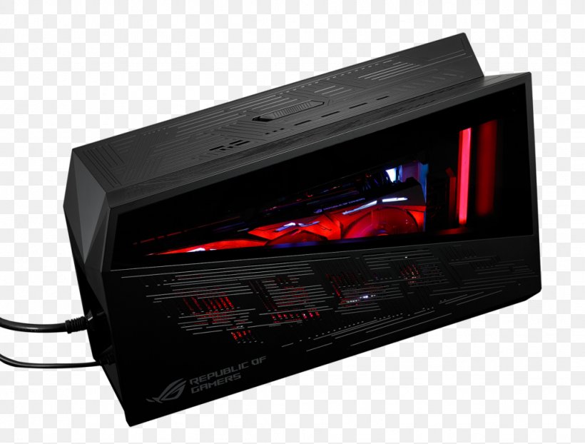 ROG XG Station 2 Graphics Cards & Video Adapters Laptop Dell Docking Station, PNG, 1024x777px, Rog Xg Station 2, Asus, Automotive Tail Brake Light, Dell, Display Device Download Free