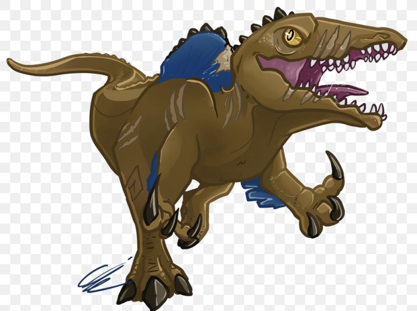 Tyrannosaurus Velociraptor Spinosaurus DeviantArt Dinosaur, PNG, 1024x765px, Tyrannosaurus, Animal, Art, Cartoon, Deviantart Download Free