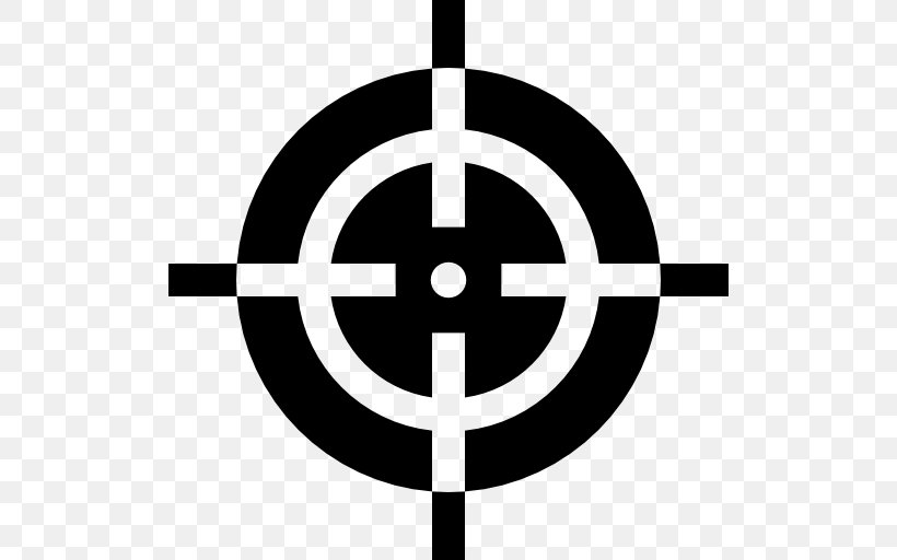 Symbol, PNG, 512x512px, Symbol, Black And White, Doogee, Shooting Target Download Free