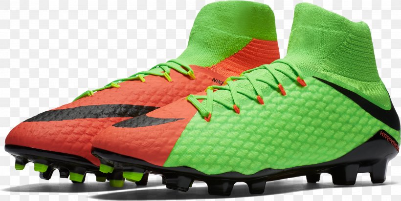 Football Boot Nike Hypervenom Cleat, PNG, 2599x1307px, Football Boot, Athletic Shoe, Blue, Boot, Cleat Download Free