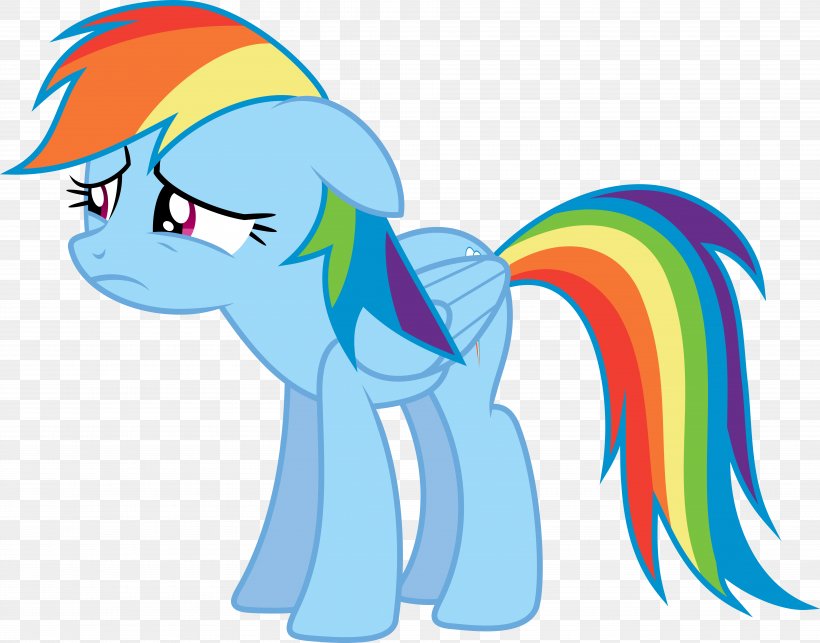 Rainbow Dash Pinkie Pie Pony, PNG, 7651x6000px, Rainbow Dash, Animal Figure, Area, Art, Cartoon Download Free