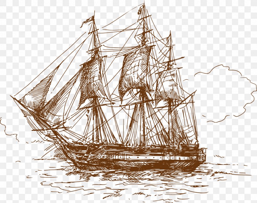T-shirt Drawing Royalty-free Illustration, PNG, 2029x1606px, Tshirt, Baltimore Clipper, Barque, Bomb Vessel, Brig Download Free