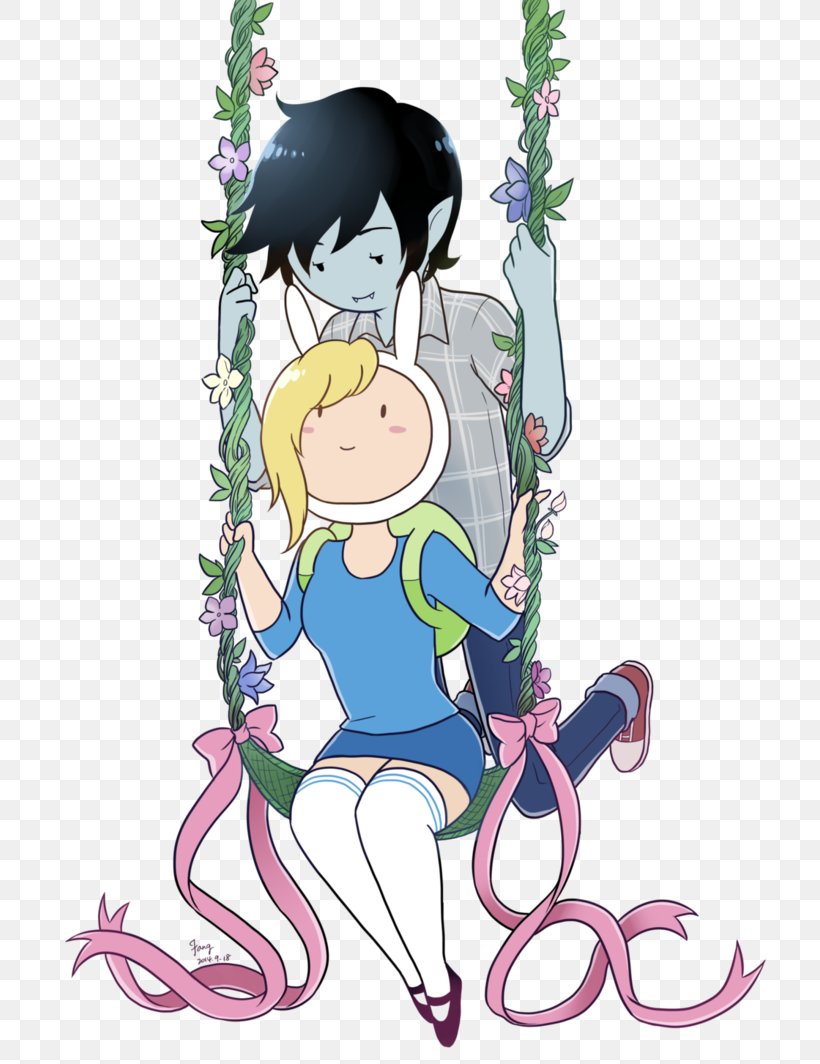 Fionna And Cake Marceline The Vampire Queen Drawing Finn The Human Jake The Dog, PNG, 750x1064px, Watercolor, Cartoon, Flower, Frame, Heart Download Free