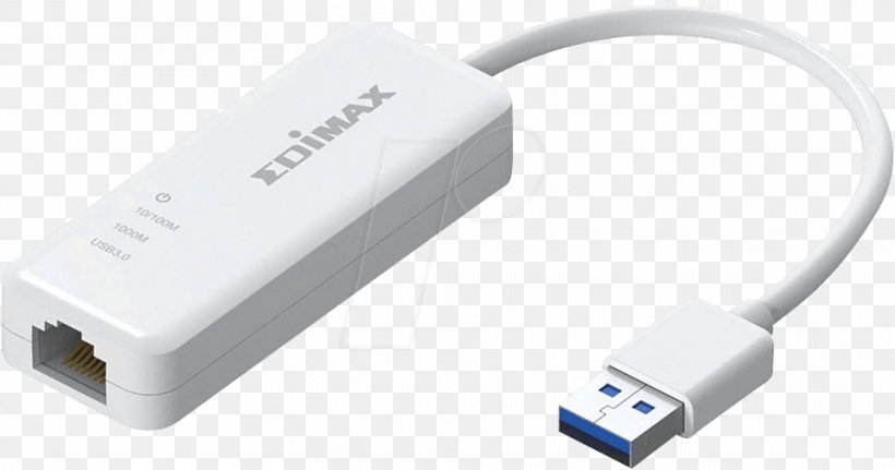 Network Cards & Adapters Edimax USB 3.0 Gigabit Ethernet Adapter Edimax USB 3.0 Gigabit Ethernet Adapter, PNG, 960x505px, 10 Gigabit Ethernet, Network Cards Adapters, Adapter, Cable, Computer Network Download Free