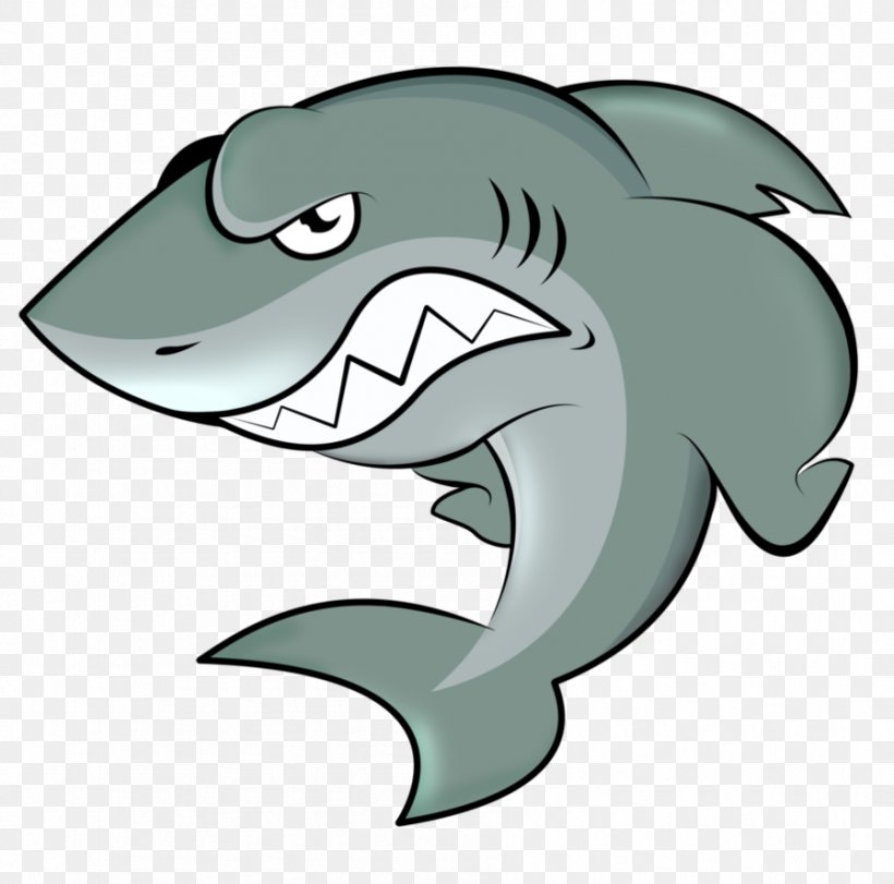 Shark Cartoon Royalty-free, PNG, 898x889px, Shark, Art, Cartilaginous Fish,  Cartoon, Common Bottlenose Dolphin Download Free