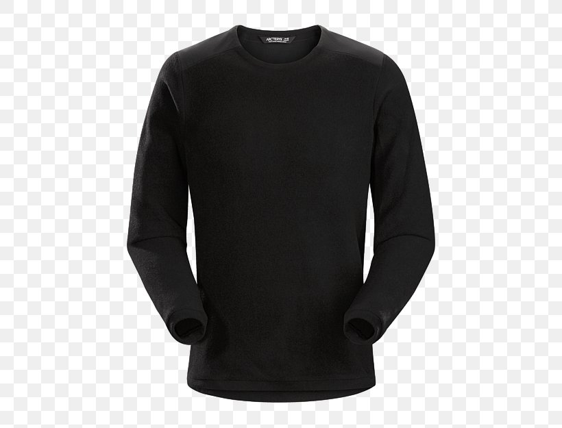Sleeve T-shirt Polar Fleece Zipper Polyester, PNG, 450x625px, Sleeve, Active Shirt, Black, Bluza, Clothing Download Free