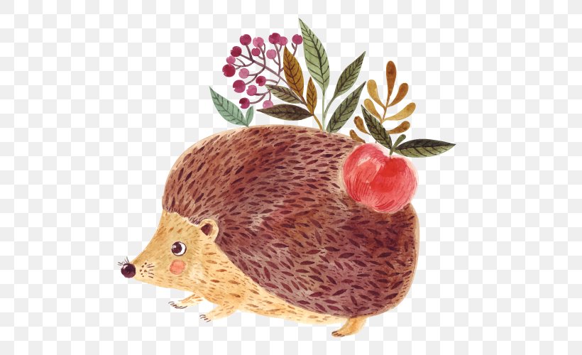 Hedgehog Royalty-free Stock Photography Illustration, PNG, 500x500px, Hedgehog, Domesticated Hedgehog, Drawing, Erinaceidae, Four Toed Hedgehog Download Free