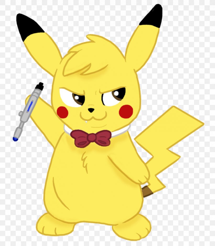 Pikachu Fan Art Tenth Doctor Pokémon Character, PNG, 835x956px, Watercolor, Cartoon, Flower, Frame, Heart Download Free