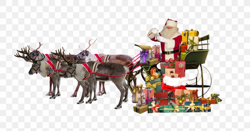 Rudolph Santa Claus Village Reindeer, PNG, 960x503px, Rudolph, Christmas, Christmas Ornament, Deer, Gift Download Free