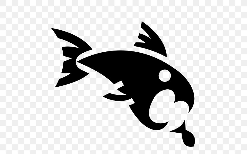 Food Chain Clip Art, PNG, 512x512px, Food, Artwork, Black And White, Chain, Fish Download Free