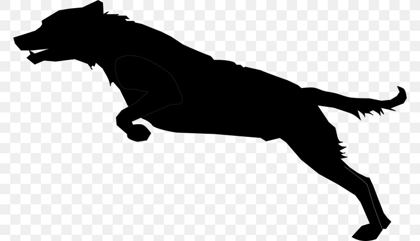 Dog Silhouette Frog Clip Art, PNG, 768x472px, Dog, Black, Black And White, Carnivoran, Clicker Download Free