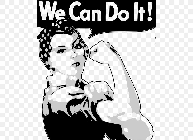 Geraldine Doyle United States We Can Do It! Second World War Rosie The Riveter, PNG, 504x597px, Watercolor, Cartoon, Flower, Frame, Heart Download Free