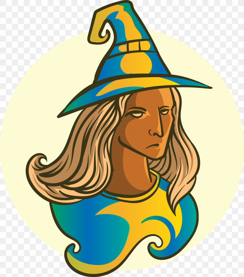 Witch Halloween, PNG, 2642x3000px, Witch, Halloween, Hat Download Free