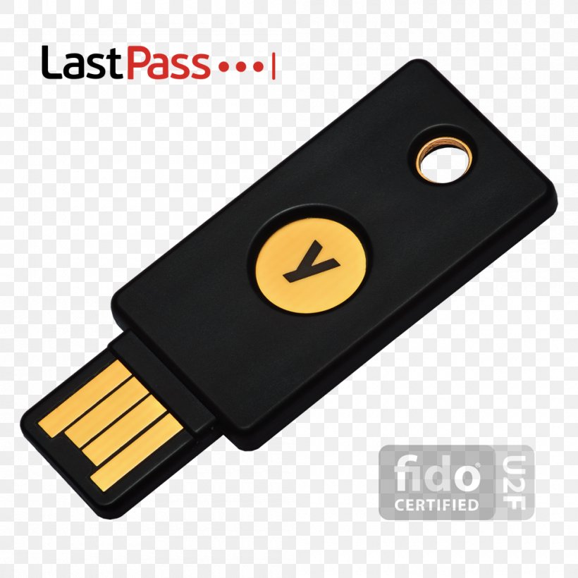 YubiKey Universal 2nd Factor Nearfield Communication Eauthentication Cryptography, PNG
