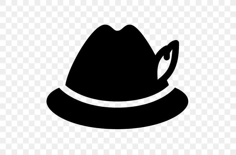 Fedora Hat Clip Art, PNG, 540x540px, Fedora, Black And White, Fashion Accessory, Hat, Headgear Download Free