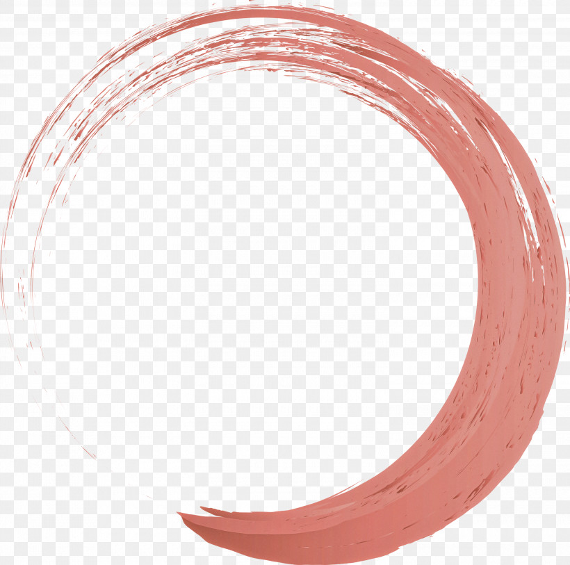 Pink Material Property Body Jewelry Circle Ear, PNG, 3000x2976px, Brush Frame, Body Jewelry, Circle, Ear, Frame Download Free