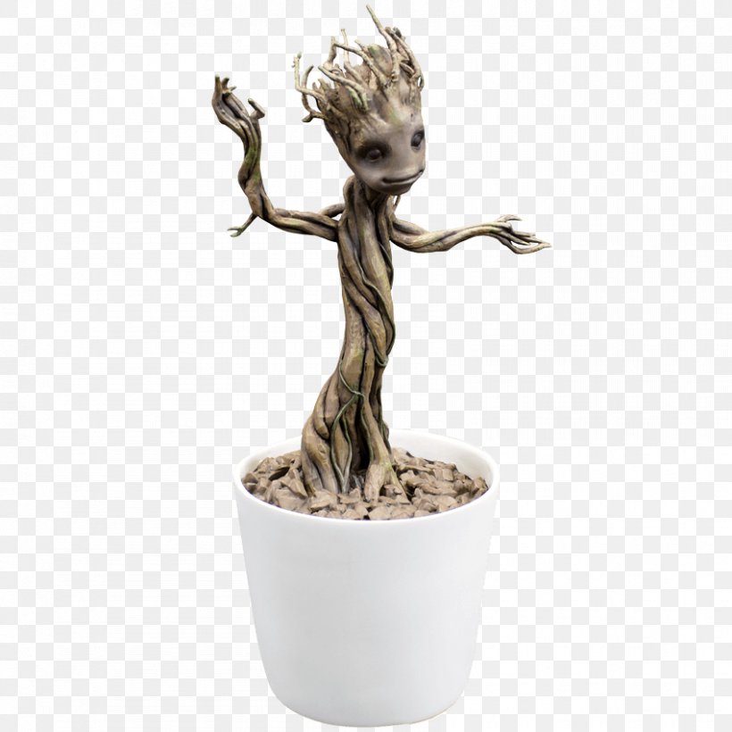 Baby Groot Statue Sculpture Action & Toy Figures, PNG, 850x850px, Groot, Action Toy Figures, Baby Groot, Bonsai, Collectable Download Free