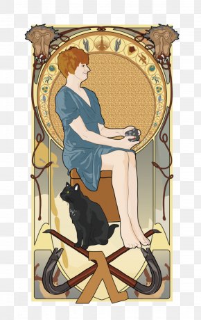 Art Noveau - Human Behavior Cartoon Poster Homo Sapiens PNG
