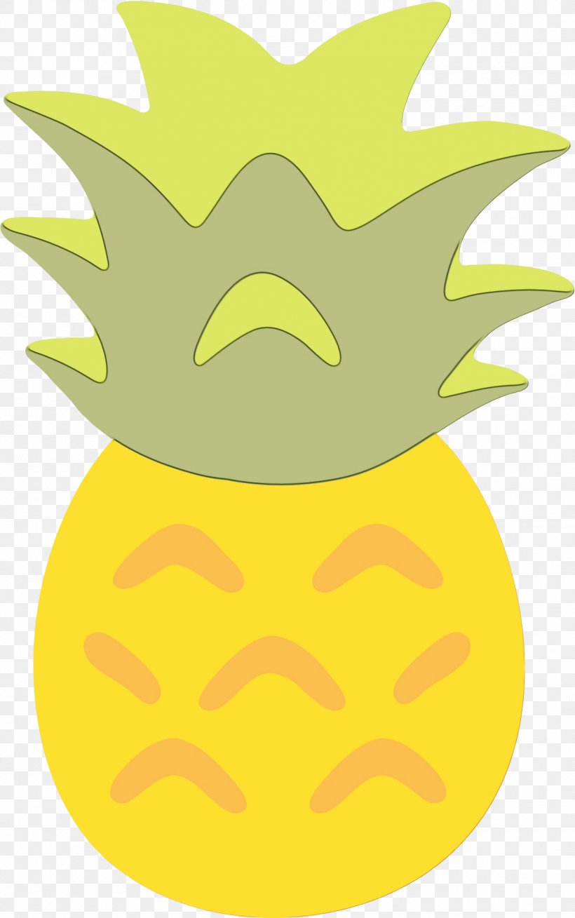 Pineapple Cartoon, PNG, 1245x1988px, Yellow, Ananas, Flower, Food, Fruit Download Free