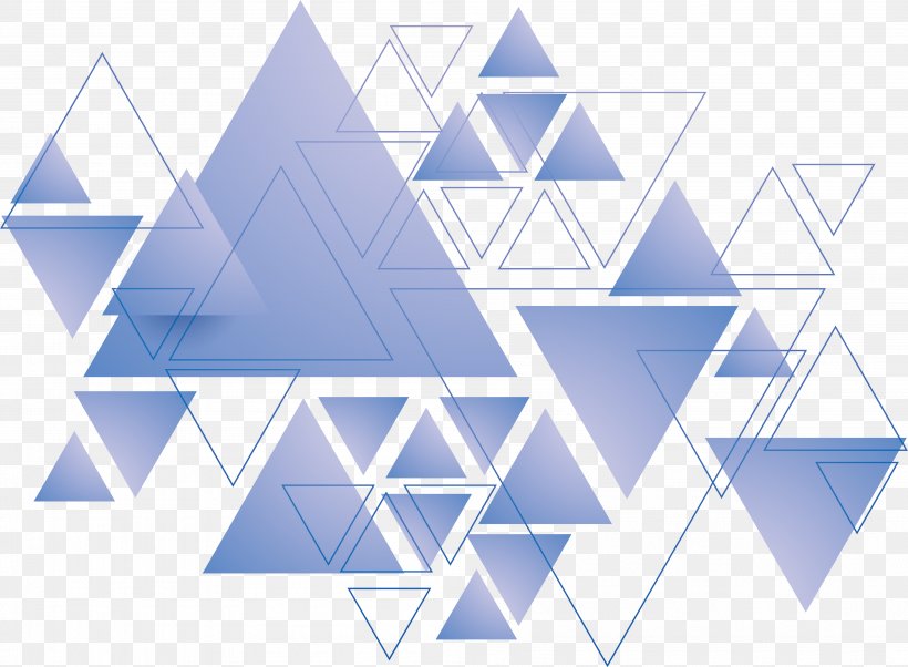 Triangle Geometry, PNG, 3988x2932px, Triangle, Banner, Blue, Brand, Business Download Free