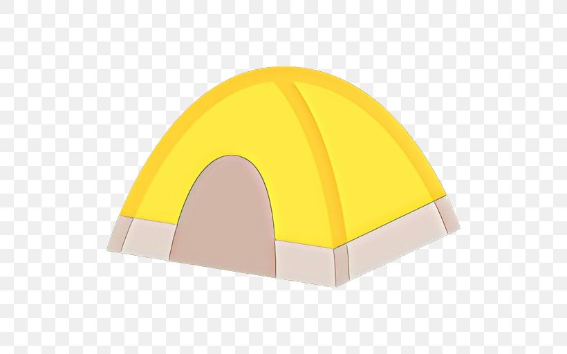 Yellow Tent Architecture Arch Igloo, PNG, 512x512px, Cartoon, Arch, Architecture, Igloo, Tent Download Free
