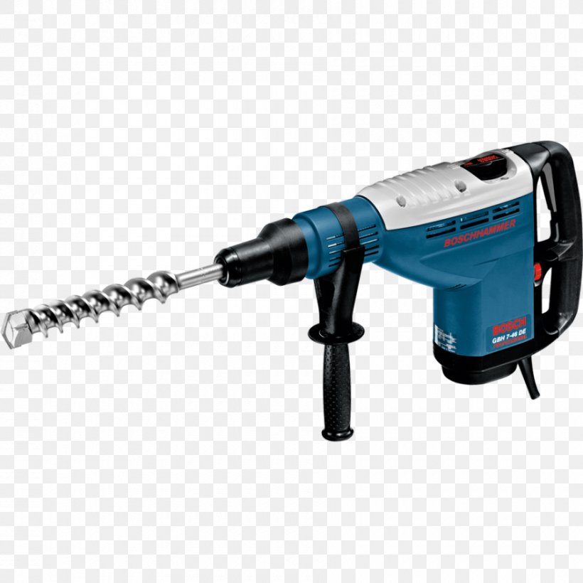 Bosch GBH 7-46 De Pro Rotary Hammer SDS-Max 1350W Hammer Drill Augers Tool, PNG, 900x900px, Hammer Drill, Augers, Bosch Power Tools, Chisel, Drill Download Free