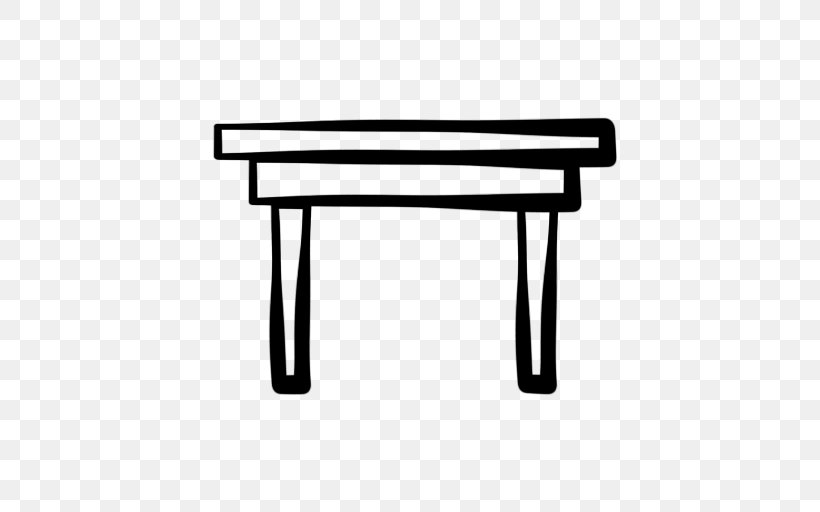 Coffee Table Nightstand Clip Art, PNG, 512x512px, Table, Bed, Black And White, Chair, Coffee Table Download Free