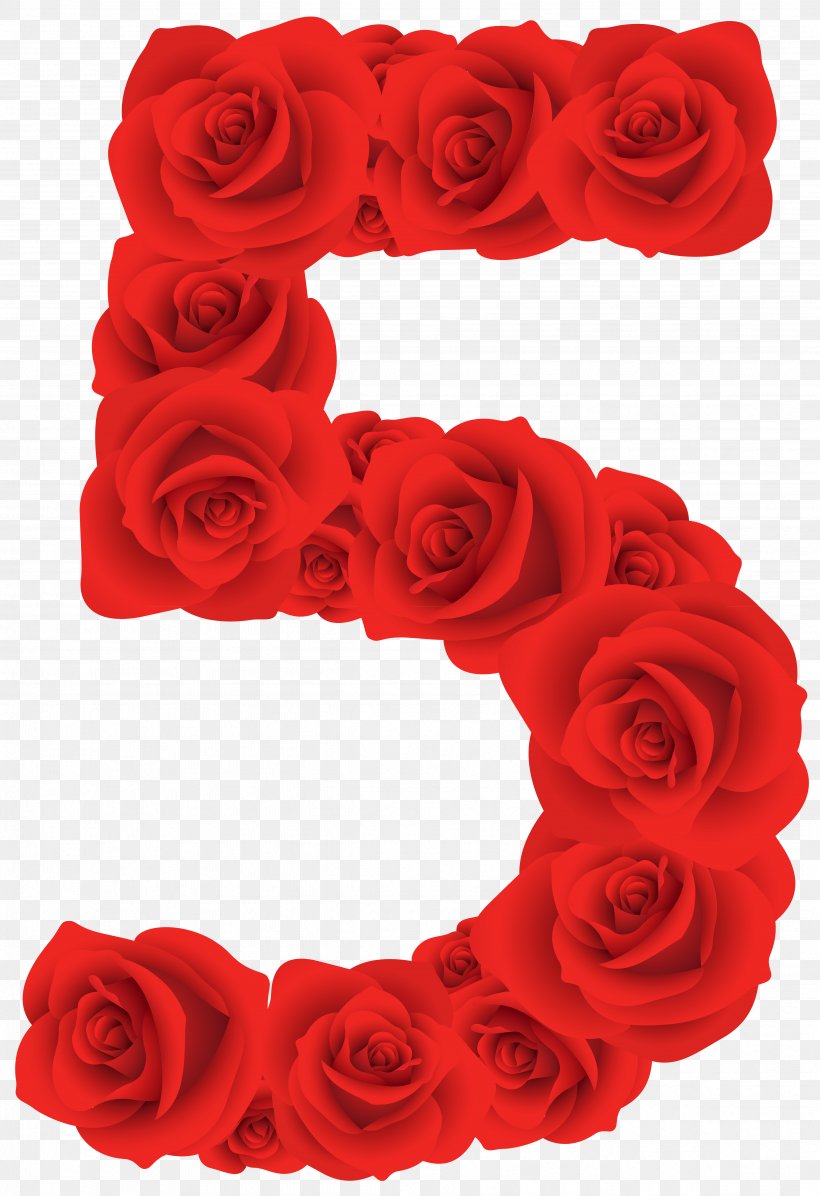 Number Red Clip Art, PNG, 4749x6932px, Rose, Artificial Flower, Cut Flowers, Floral Design, Floristry Download Free