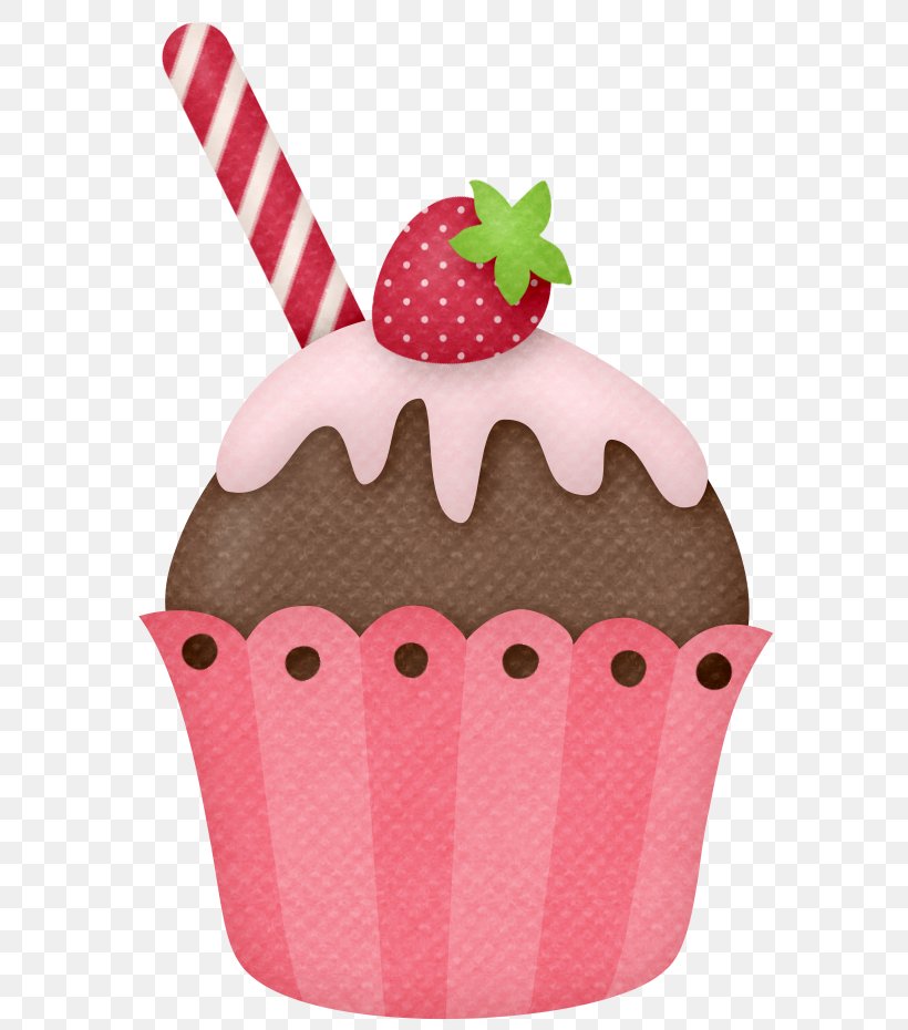 Strawberry Ice Cream Cupcake Muffin Shortcake, PNG, 609x930px, Ice Cream, Aedmaasikas, Baking Cup, Buttercream, Cake Download Free