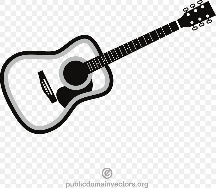 Acoustic Guitar Bass Guitar Electric Guitar Vector Graphics, PNG, 2400x2092px, Watercolor, Cartoon, Flower, Frame, Heart Download Free