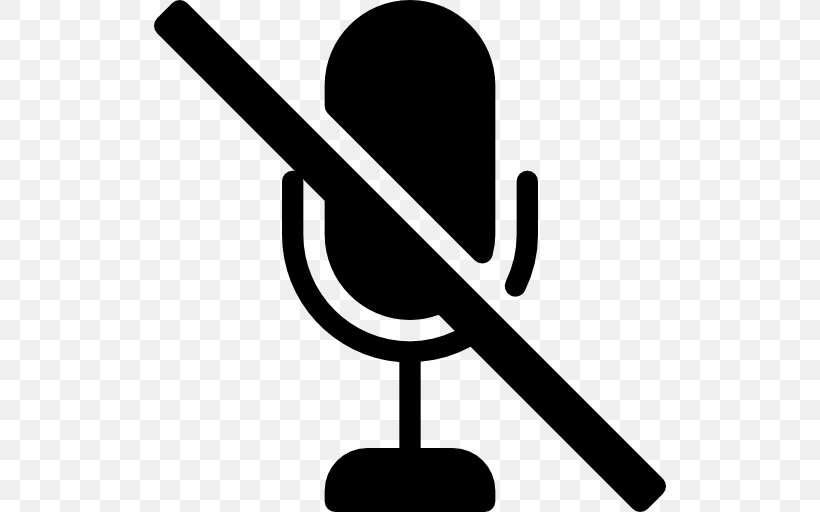 Microphone Line Clip Art, PNG, 512x512px, Microphone, Black And White, Technology, White Download Free