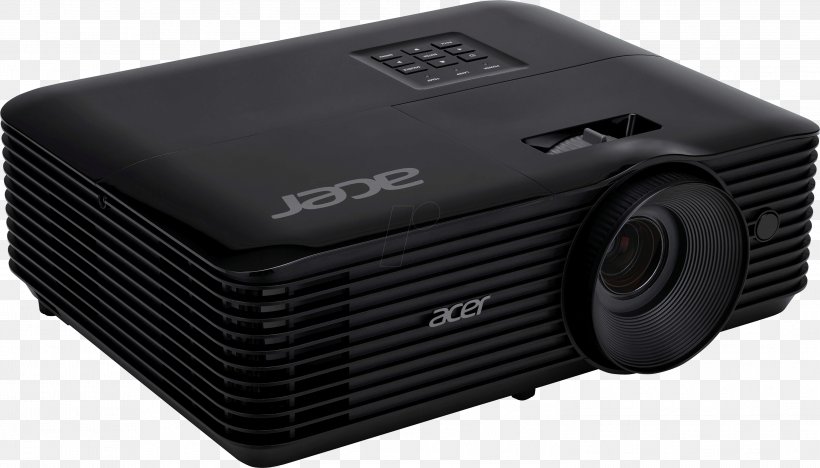 Multimedia Projectors Digital Light Processing Super Video Graphics Array Composite Video, PNG, 2999x1714px, Multimedia Projectors, Composite Video, Digital Light Processing, Display Resolution, Electronics Download Free